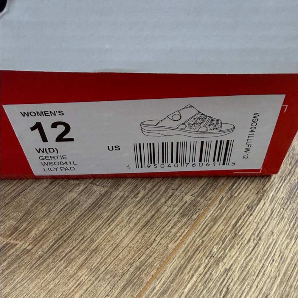 🆕 Propet Women's Gertie Olive Mules Size 12 - Picture 4 of 4